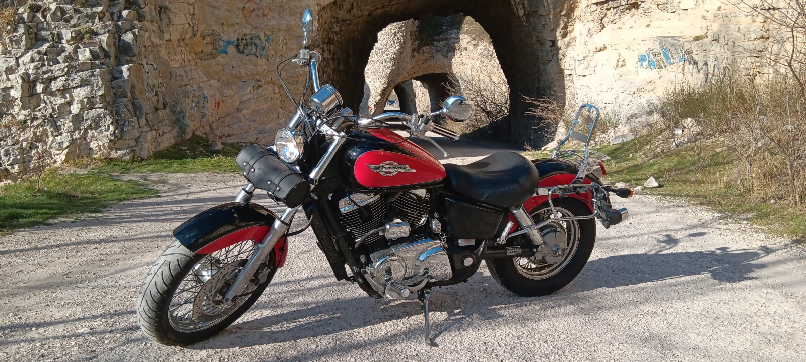 Honda Shadow 1100 C2, снимка 2 - Мотоциклети и мототехника - 56171026