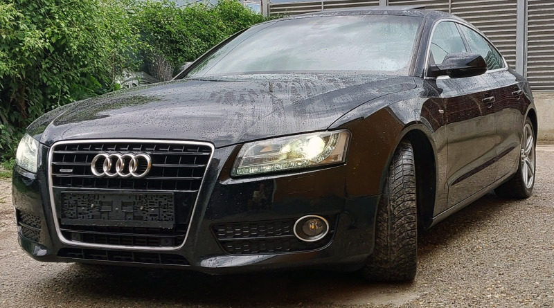 Audi A5 УНИКАТ S-Line Quatro 3.0 TDI, снимка 1 - Автомобили и джипове - 46358686
