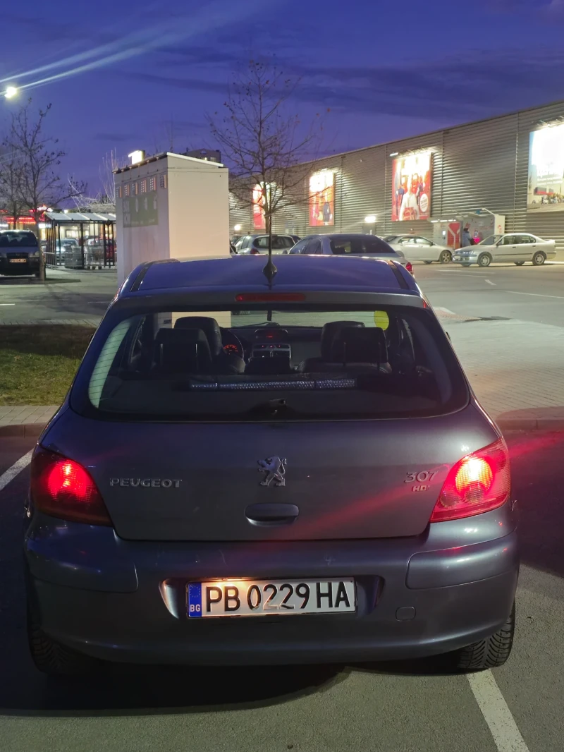 Peugeot 307 2.0hdi, снимка 11 - Автомобили и джипове - 48550638