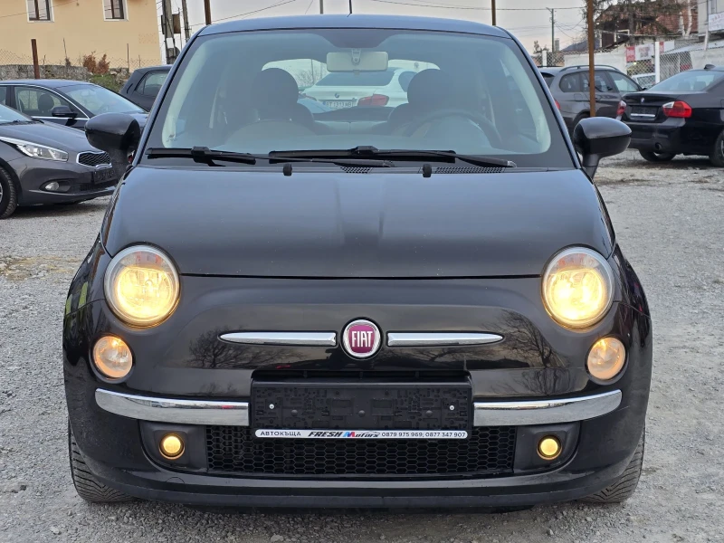 Fiat 500 1.3 M-JET 75 К.С. ПАНОРАМА / КЛИМАТРОНИК , снимка 7 - Автомобили и джипове - 49123319