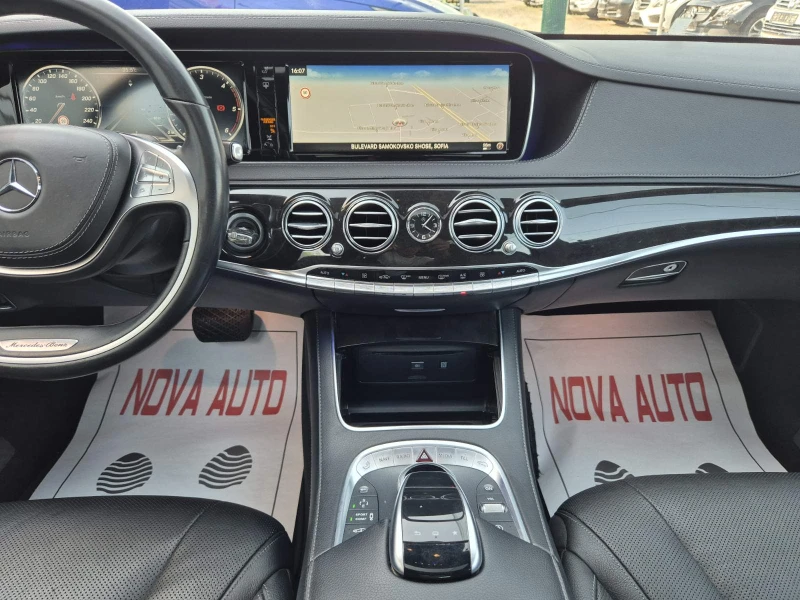 Mercedes-Benz S 350 CDI-LONG-ПАНОРАМА-BURMESTER-ВАКУУМ-FULL, снимка 10 - Автомобили и джипове - 51445387