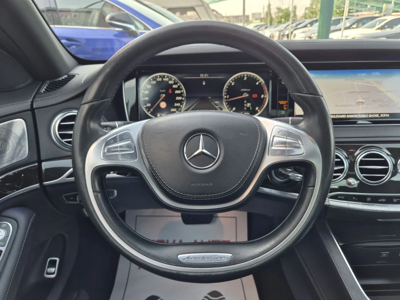 Mercedes-Benz S 350 CDI-LONG-ПАНОРАМА-BURMESTER-ВАКУУМ-FULL, снимка 9 - Автомобили и джипове - 51445387