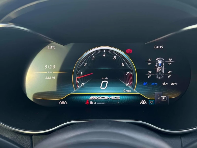 Mercedes-Benz C 63 AMG * S * CARFAX * BURMESTER * CARBON * PANO * ПОДГРЕВ, снимка 7 - Автомобили и джипове - 53344618