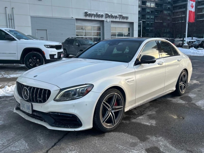 Mercedes-Benz C 63 AMG * S * CARFAX * BURMESTER * CARBON * PANO * ПОДГРЕВ