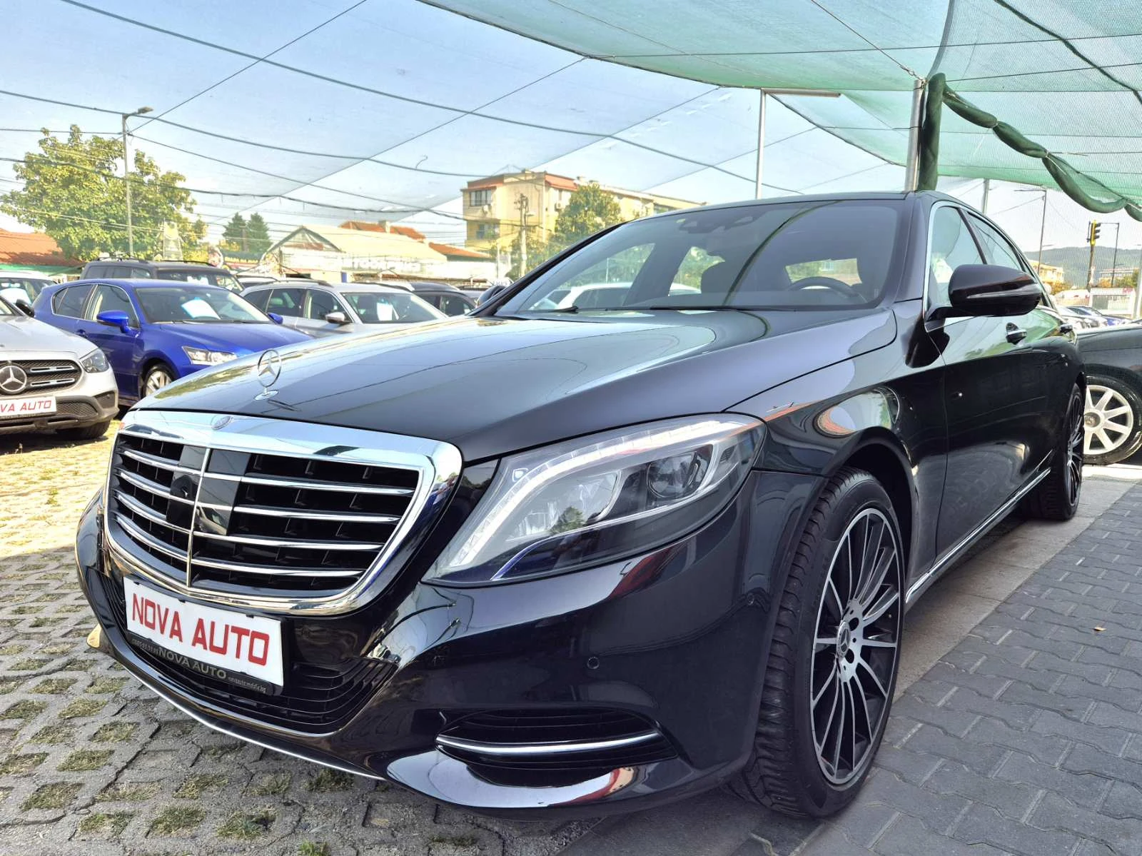 Mercedes-Benz S 350 CDI-LONG-ПАНОРАМА-BURMESTER-ВАКУУМ-FULL, снимка 1