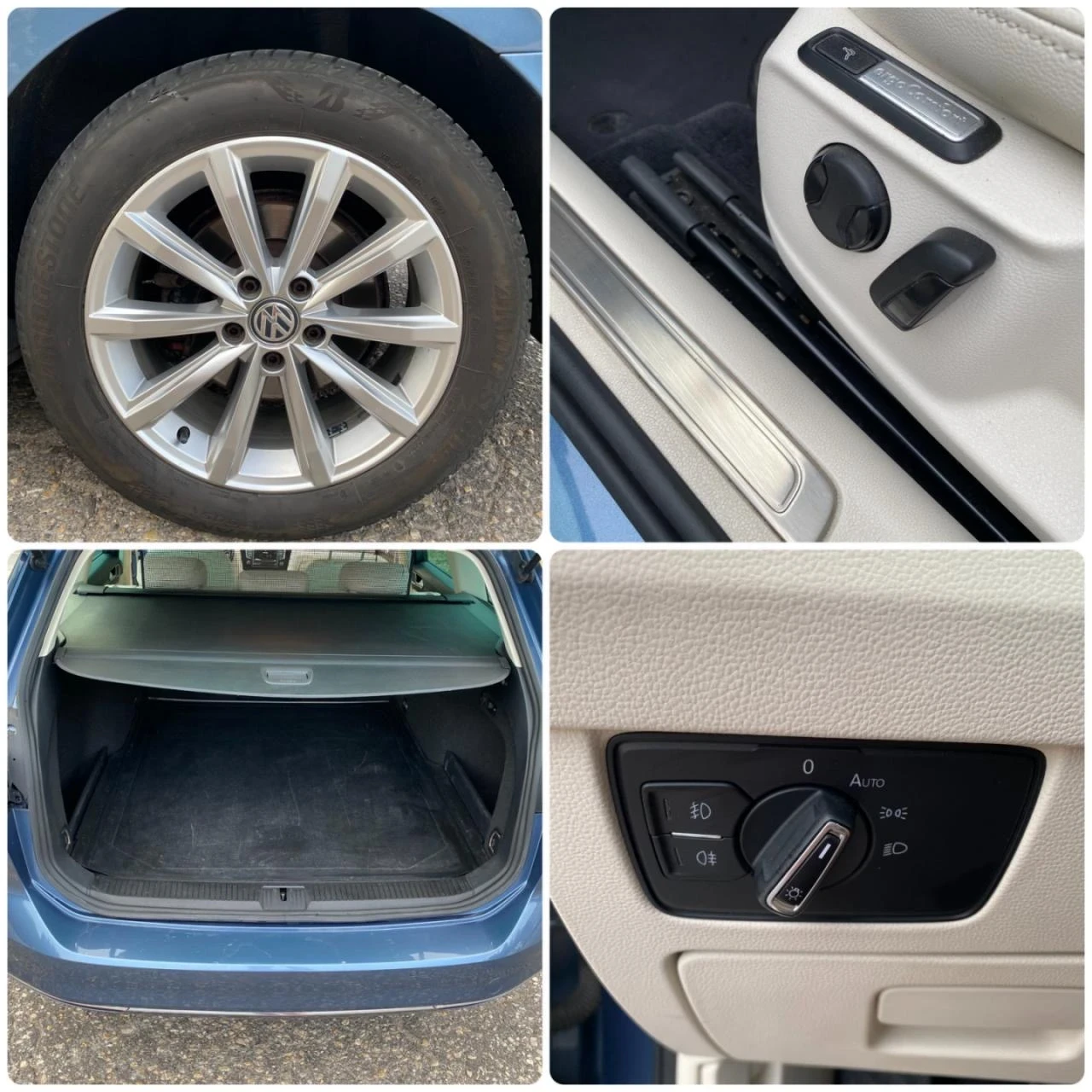 VW Passat B8 VARIANT 2.0 TDI/190 к.с/LED/NAVI/ACC, снимка 13 - Автомобили и джипове - 56293127
