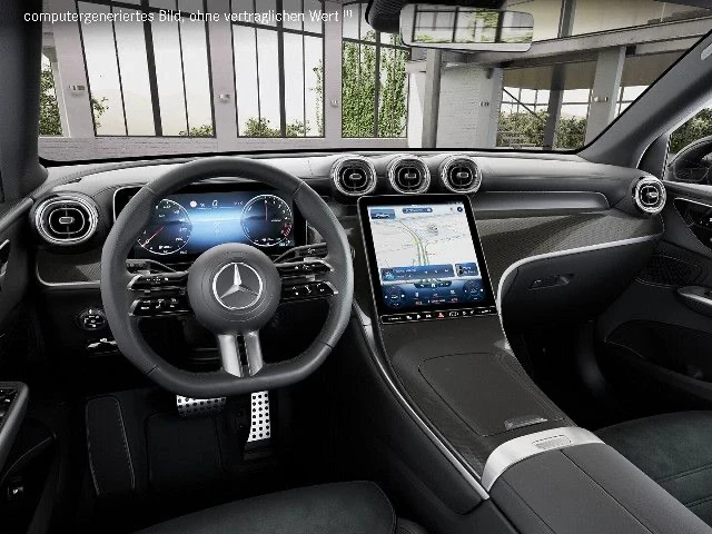 Mercedes-Benz GLC 300 300 de AMG  Гаранция хибрид дизел/ ток - изображение 10