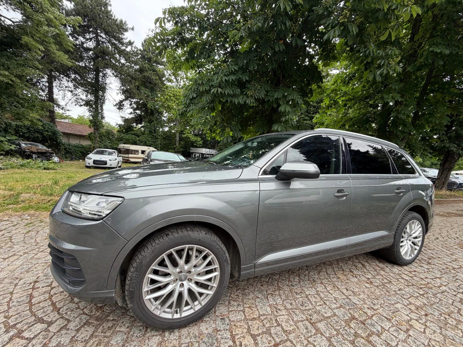 Audi Q7 3.0D* На* Пружини* Кожа