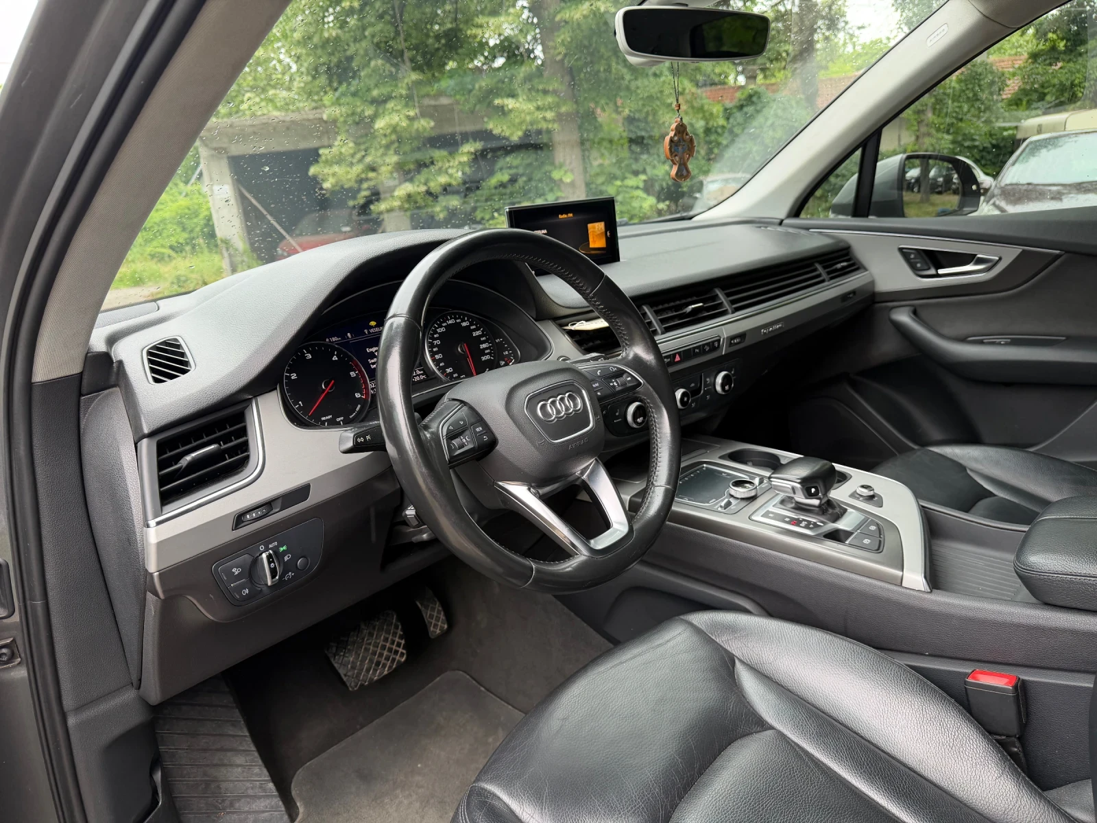 Audi Q7 3.0D* На* Пружини* Кожа, снимка 11 - Автомобили и джипове - 54755818
