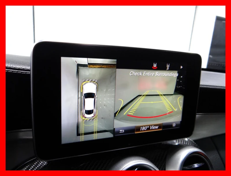 Mercedes-Benz C 43 AMG MULTIBEAM LED, BURMESTER, 360* , AMBIENT, RED LEAT, снимка 14 - Автомобили и джипове - 52595363