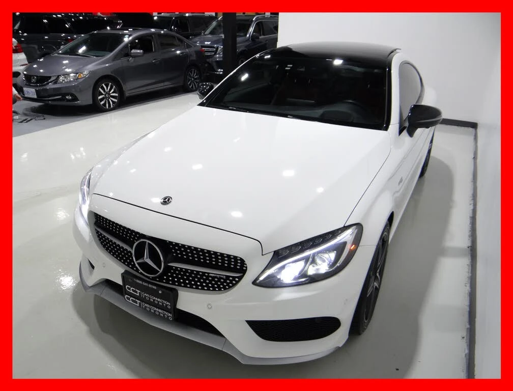 Mercedes-Benz C 43 AMG MULTIBEAM LED, BURMESTER, 360* , AMBIENT, RED LEAT, снимка 1