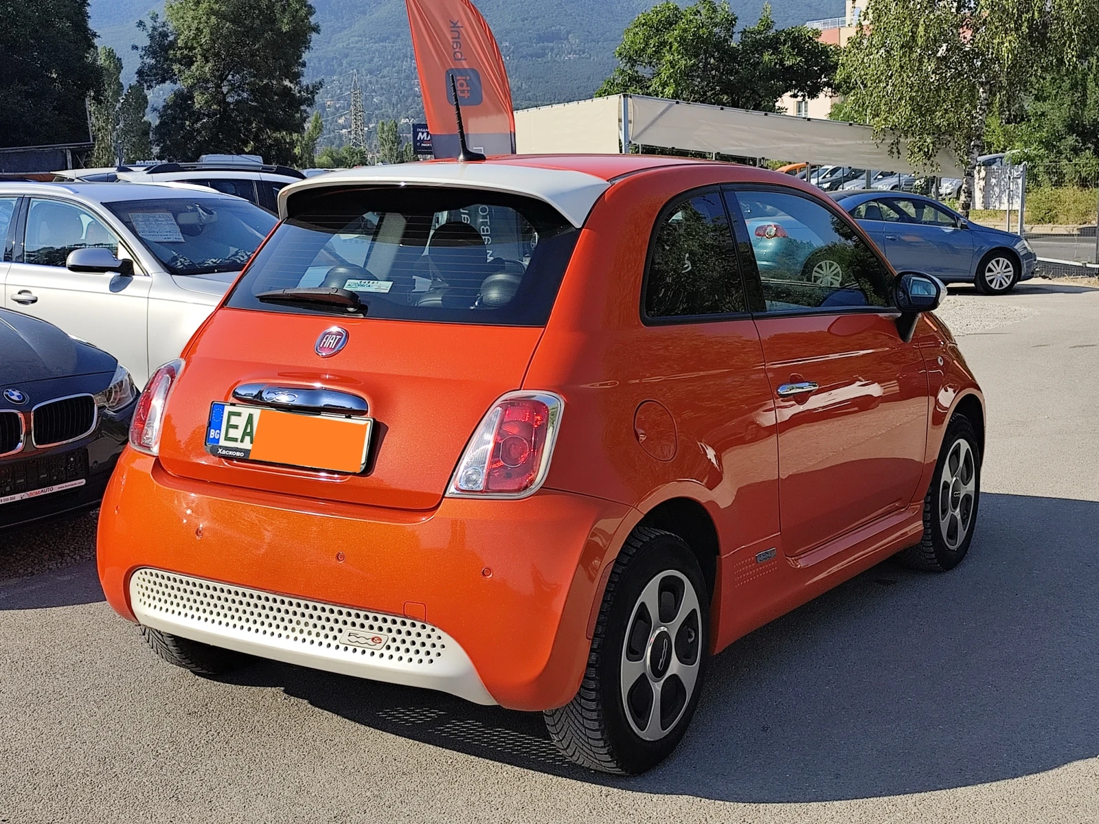 Fiat 500 E* КОЖА* ПОДГРЕВ* LED*  - изображение 4