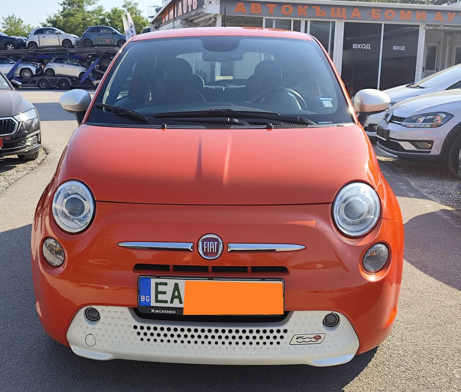 Fiat 500 E* КОЖА* ПОДГРЕВ* LED*  - изображение 2