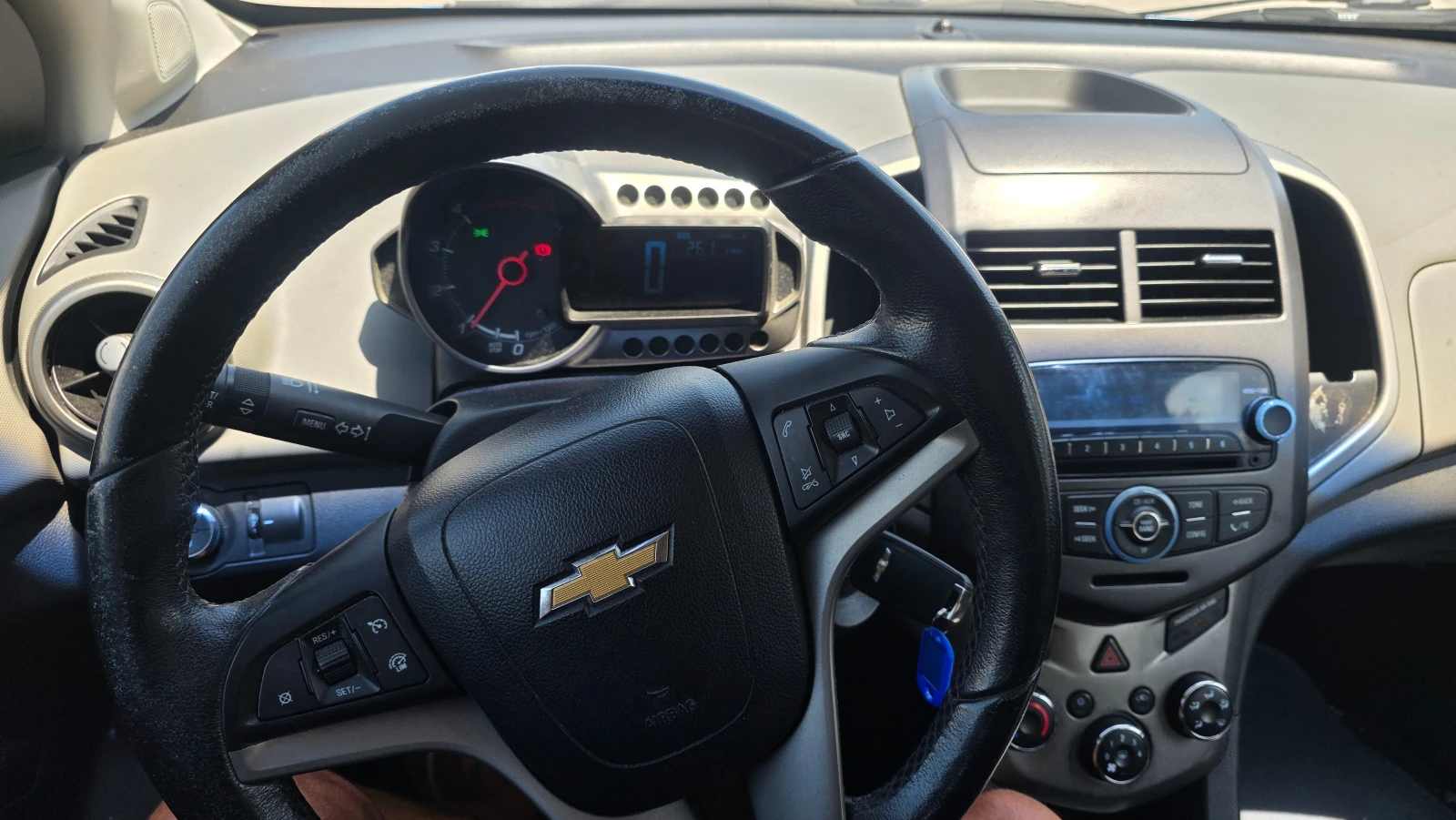 Chevrolet Aveo 1.2d, снимка 9 - Автомобили и джипове - 54349345