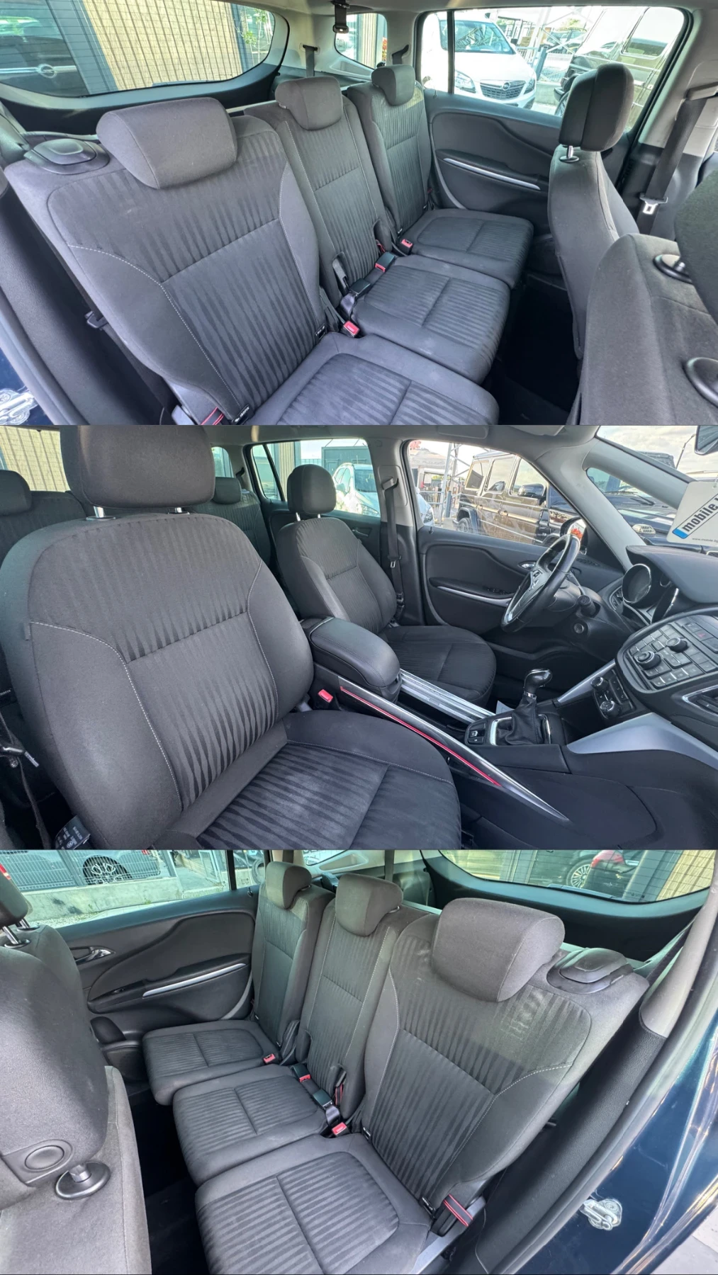 Opel Zafira 7местен 2012, снимка 11 - Автомобили и джипове - 54416787