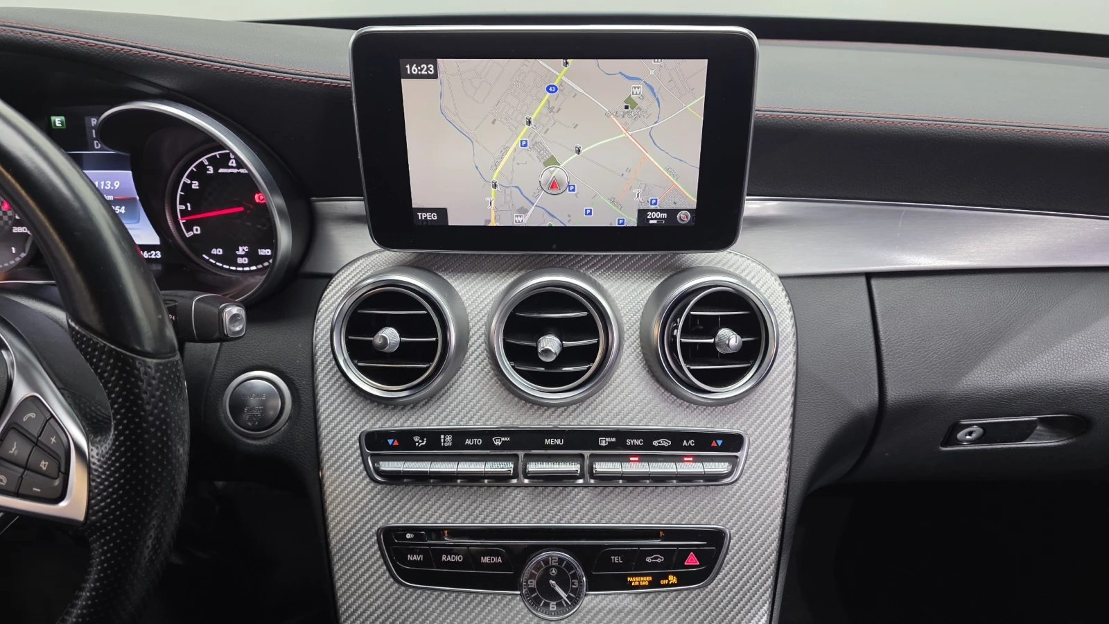 Mercedes-Benz C 43 AMG HEAD-UP* BURMASTER* AMBIENT* KEYLESS* КРАЙНА ЦЕНА, снимка 12 - Автомобили и джипове - 54572758