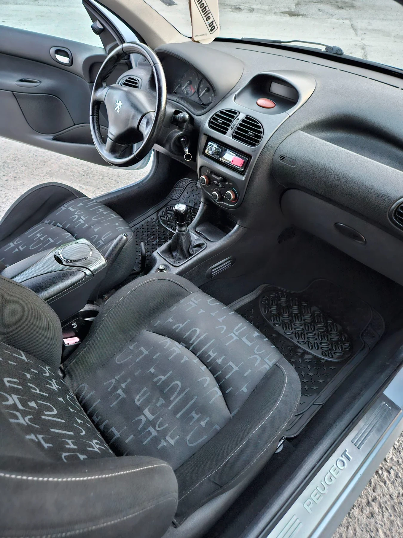 Peugeot 206 1600 16v XS, снимка 16 - Автомобили и джипове - 56749773
