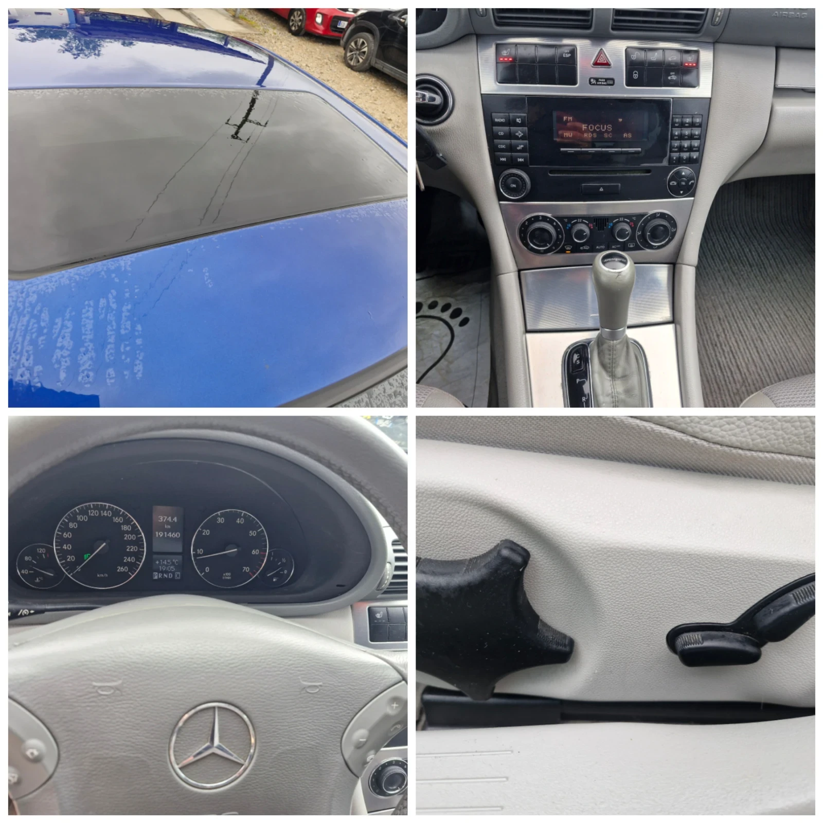 Mercedes-Benz C 180 143* AC* КОЖА* FACE* TUV* AUT* AVANTGARDE , снимка 16 - Автомобили и джипове - 54026954