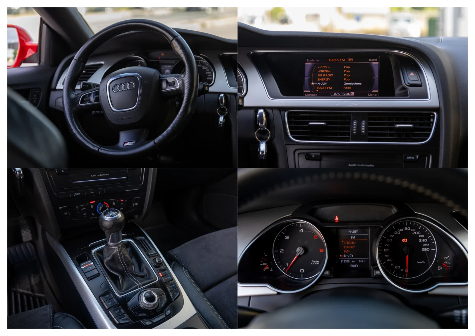 Audi A5 2.0Tdi S-line Quattro , снимка 11 - Автомобили и джипове - 55324379