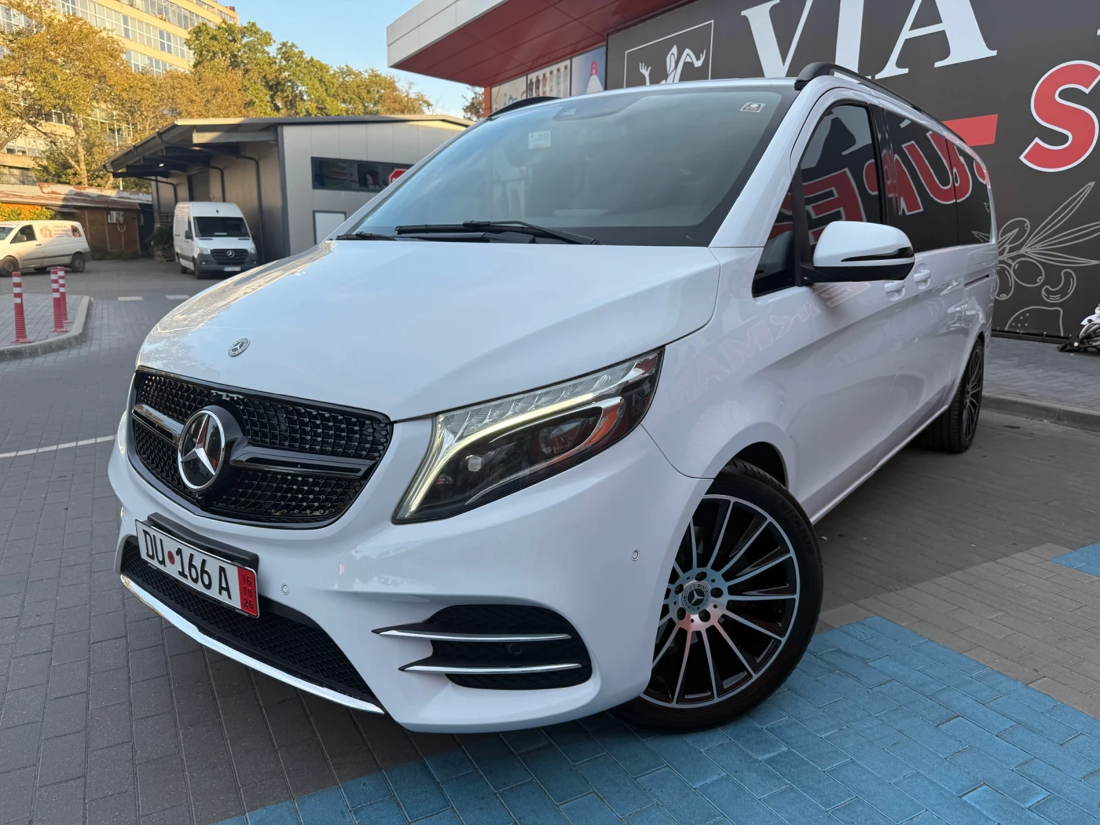 Mercedes-Benz V 300 AMG-Line ExtraLong FACE Dist cam Burmester Germany | Mobile.bg � ����������� 2