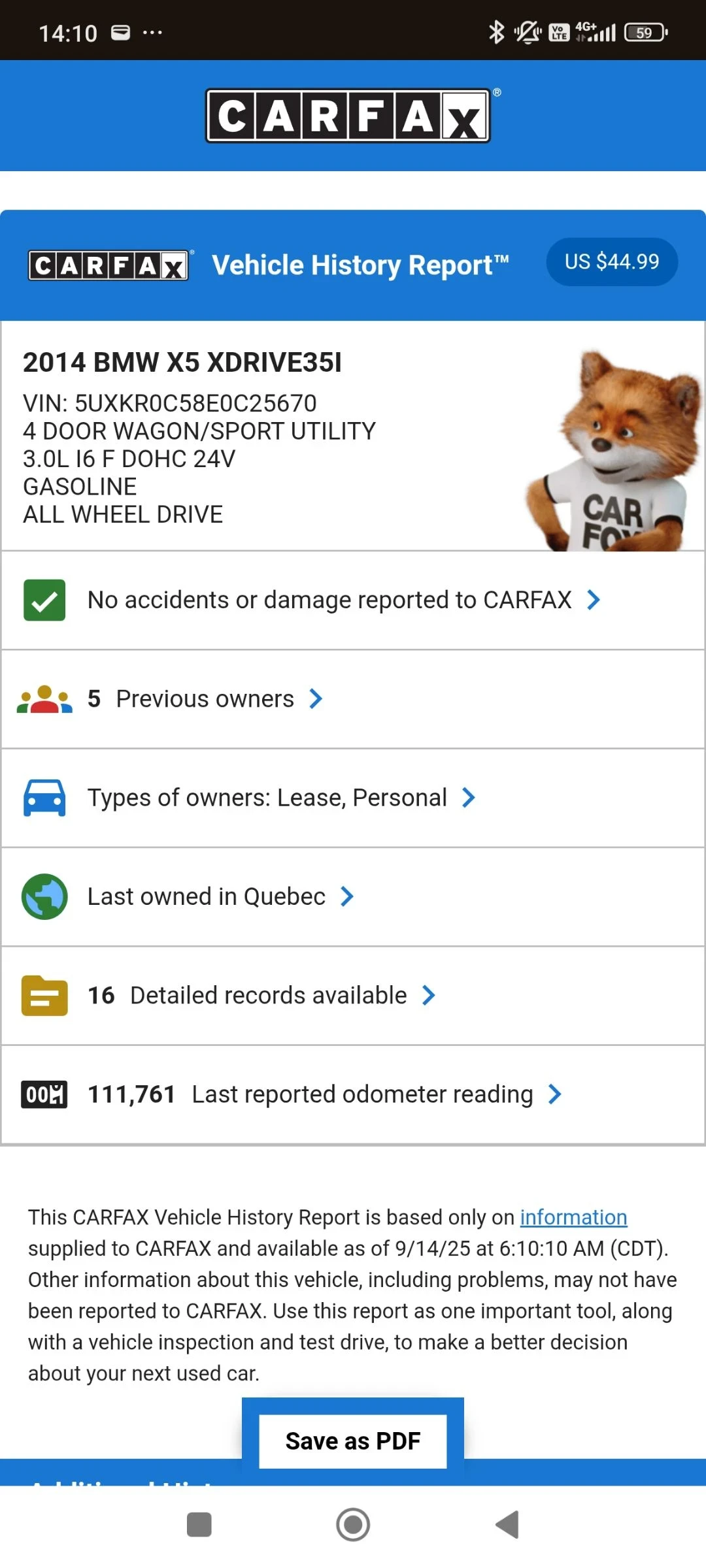 BMW X5 35i xDrive/ Harman/ 360* / Headup/ Carfax  | Mobile.bg   17