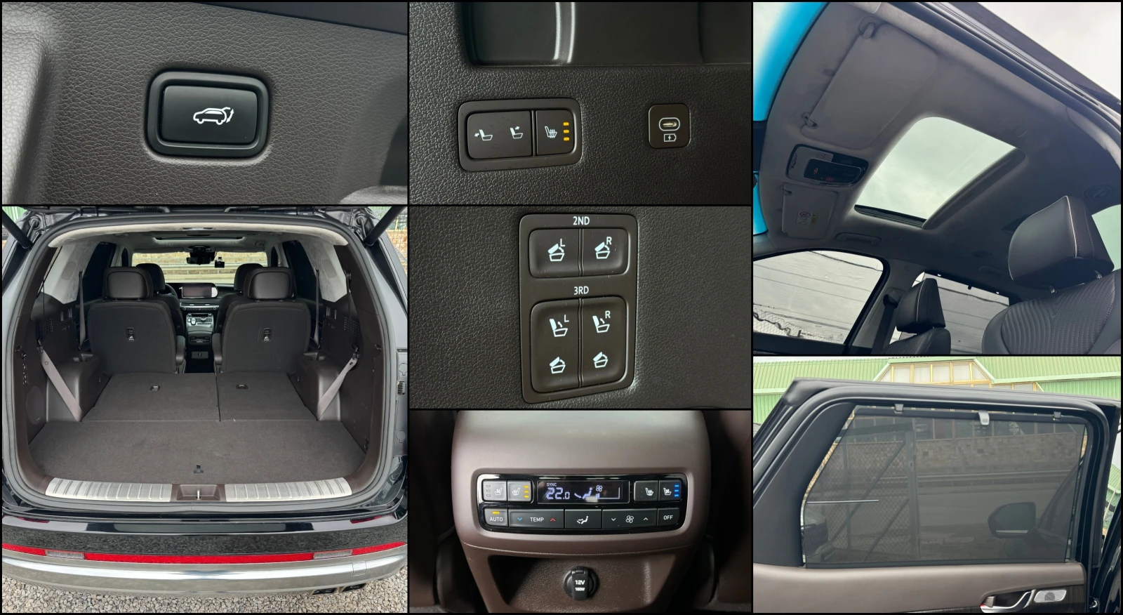 Hyundai Palisade 3.8 V6 ! 4WD ! Calligraphy !, снимка 17 - Автомобили и джипове - 54668061