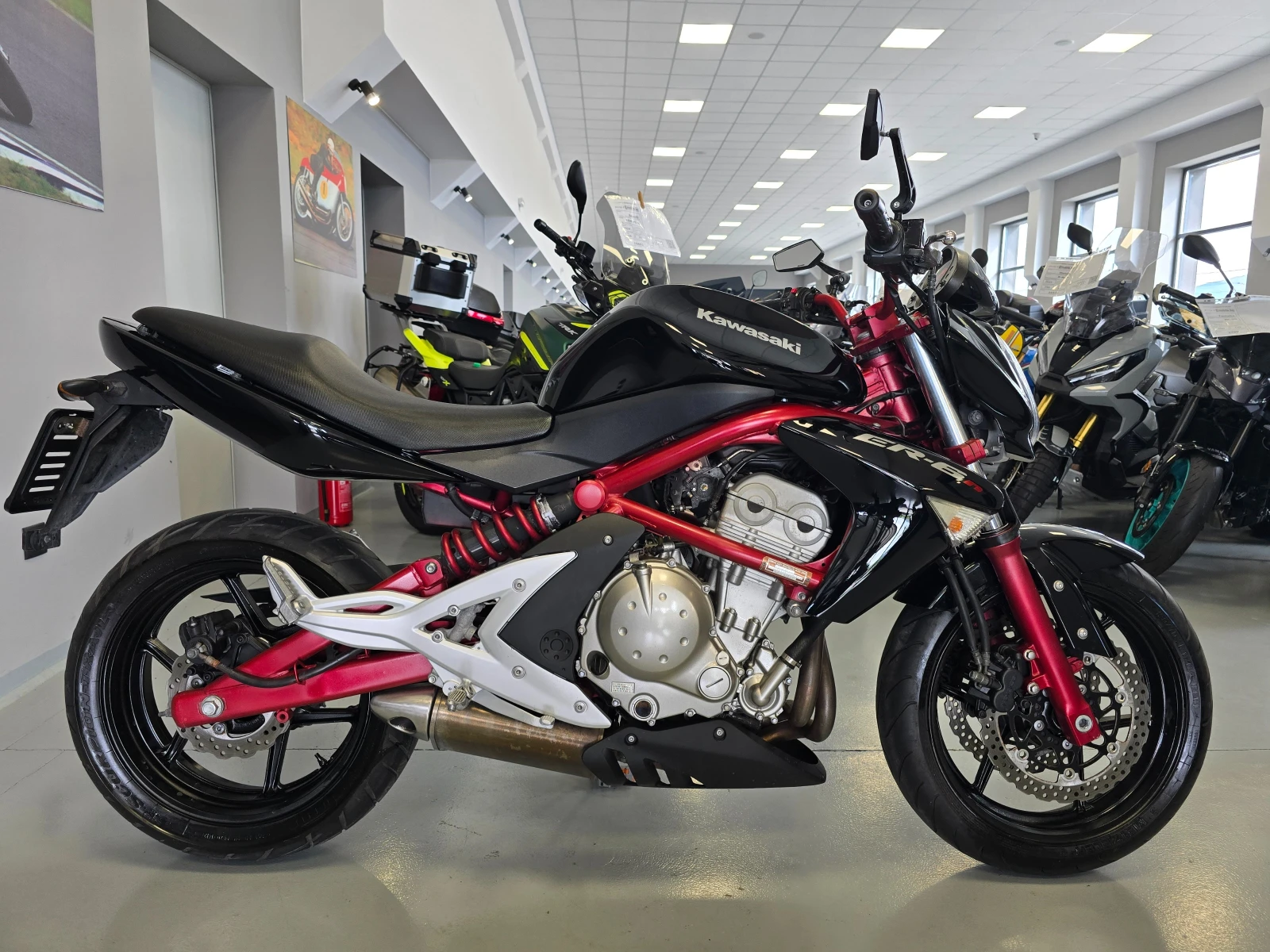 Kawasaki ER 6N, снимка 2 - Мотоциклети и мототехника - 56311597
