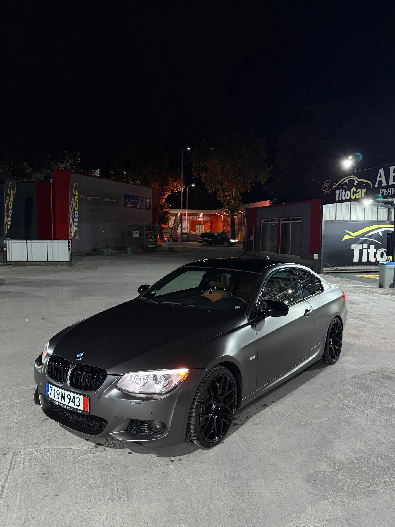 BMW 335 Carplay , Harman Kardon , Grey Satin Wrap - изображение 3