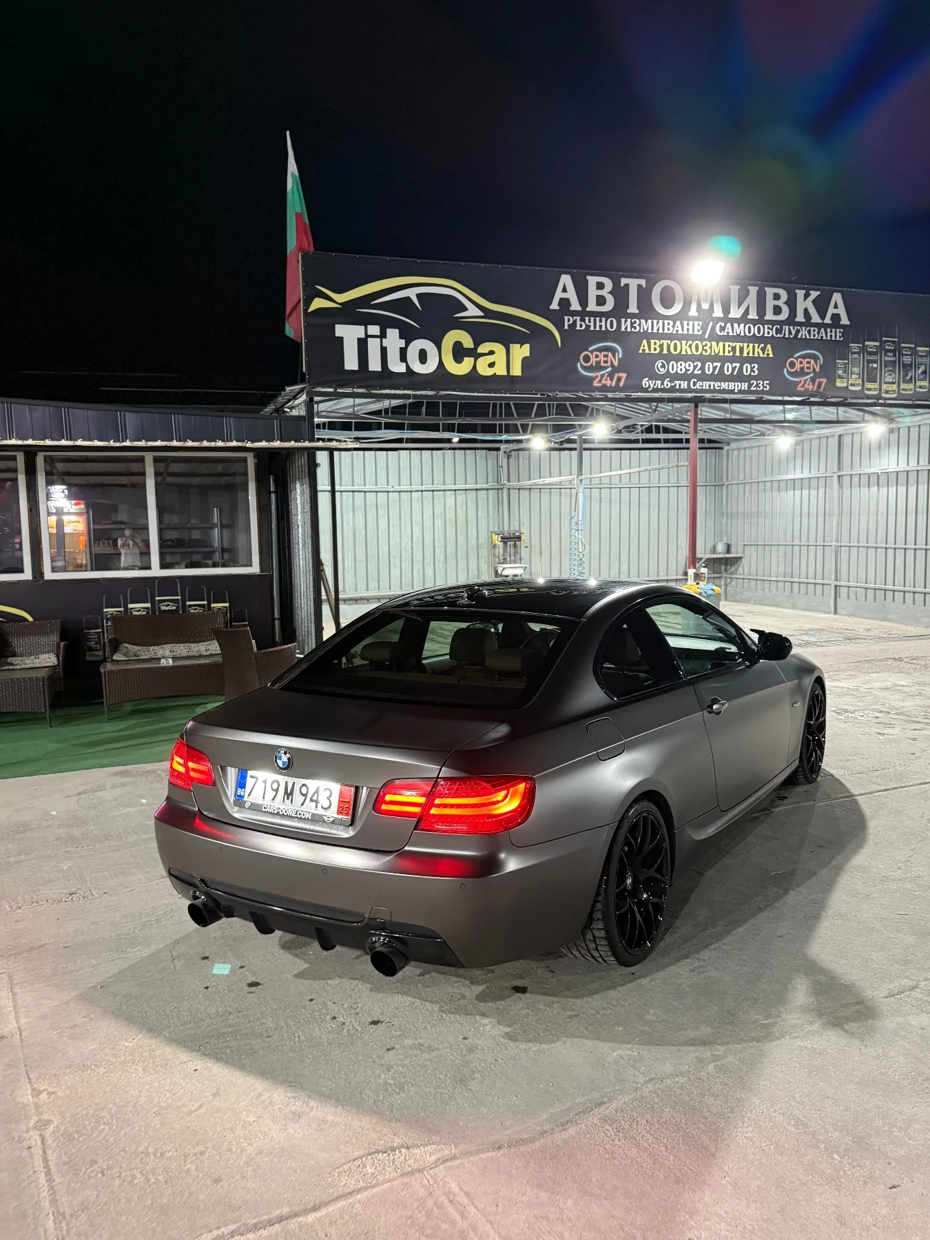 BMW 335 Carplay , Harman Kardon , Grey Satin Wrap - изображение 4