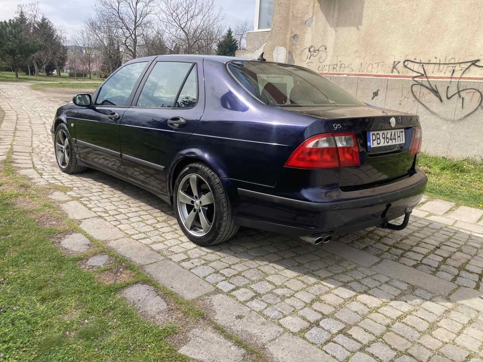 Saab 9-5 3.0Turbo Бензин Автоматик Регистрирана Обслужена, снимка 8 - Автомобили и джипове - 54233203