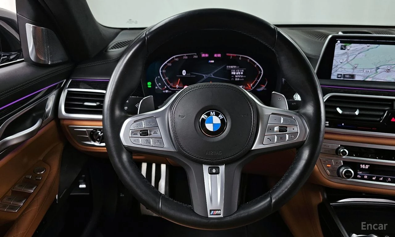 BMW 740 I* M* SPORT* ОБДУХВАНЕ* НАВИГАЦИЯ* ПОДГРЕВ, снимка 4 - Автомобили и джипове - 54857021