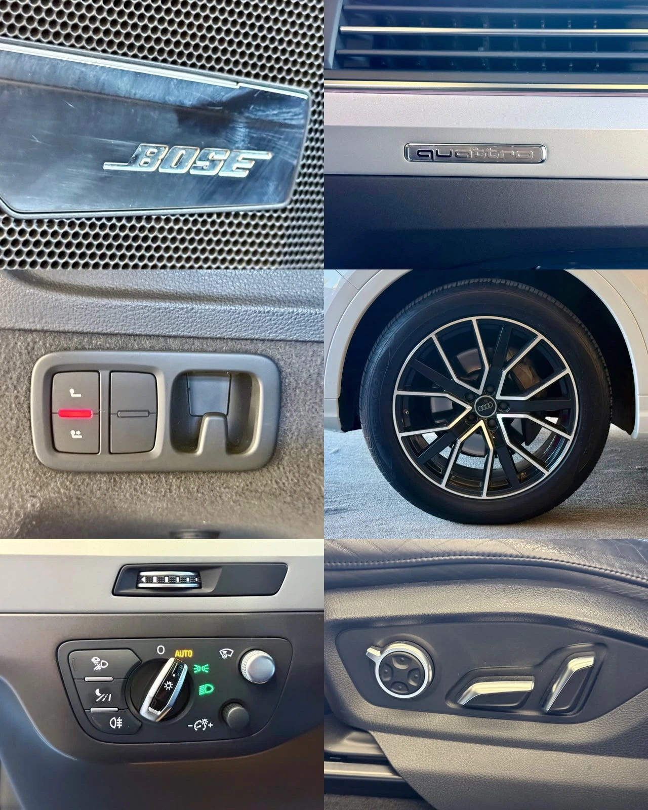 Audi Q7 Quattro * Bose* Pano* Nightvision* Подгрев* ЛИЗИНГ, снимка 17 - Автомобили и джипове - 56131960