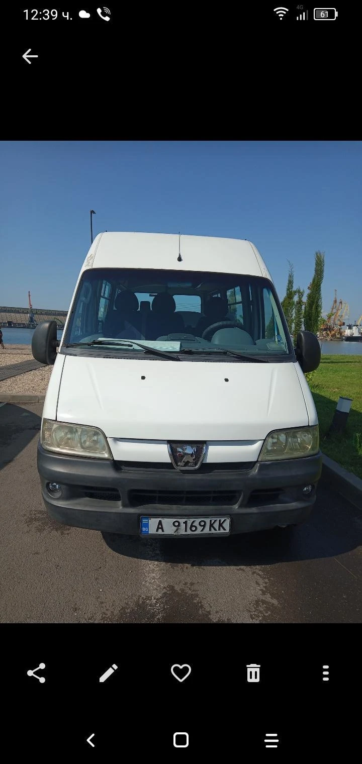 Peugeot Boxer, снимка 1 - Бусове и автобуси - 43662816