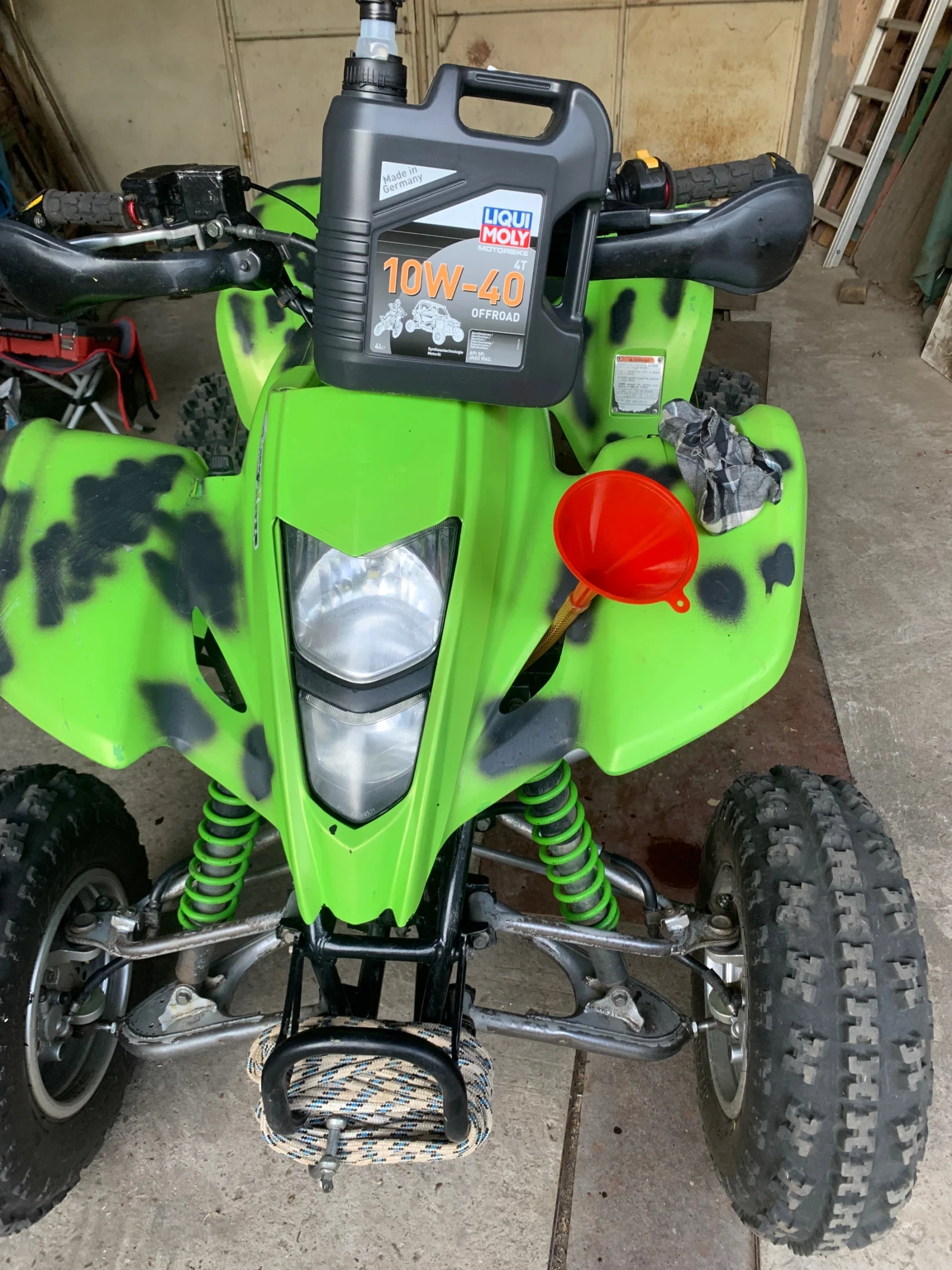 Kawasaki Kfx kfx-400, снимка 2 - Мотоциклети и мототехника - 56645231