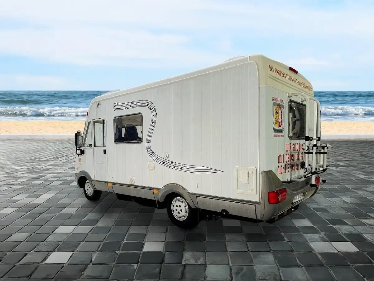 Кемпер HYMER / ERIBA АВТОМАТИК, снимка 2 - Каравани и кемпери - 56125422