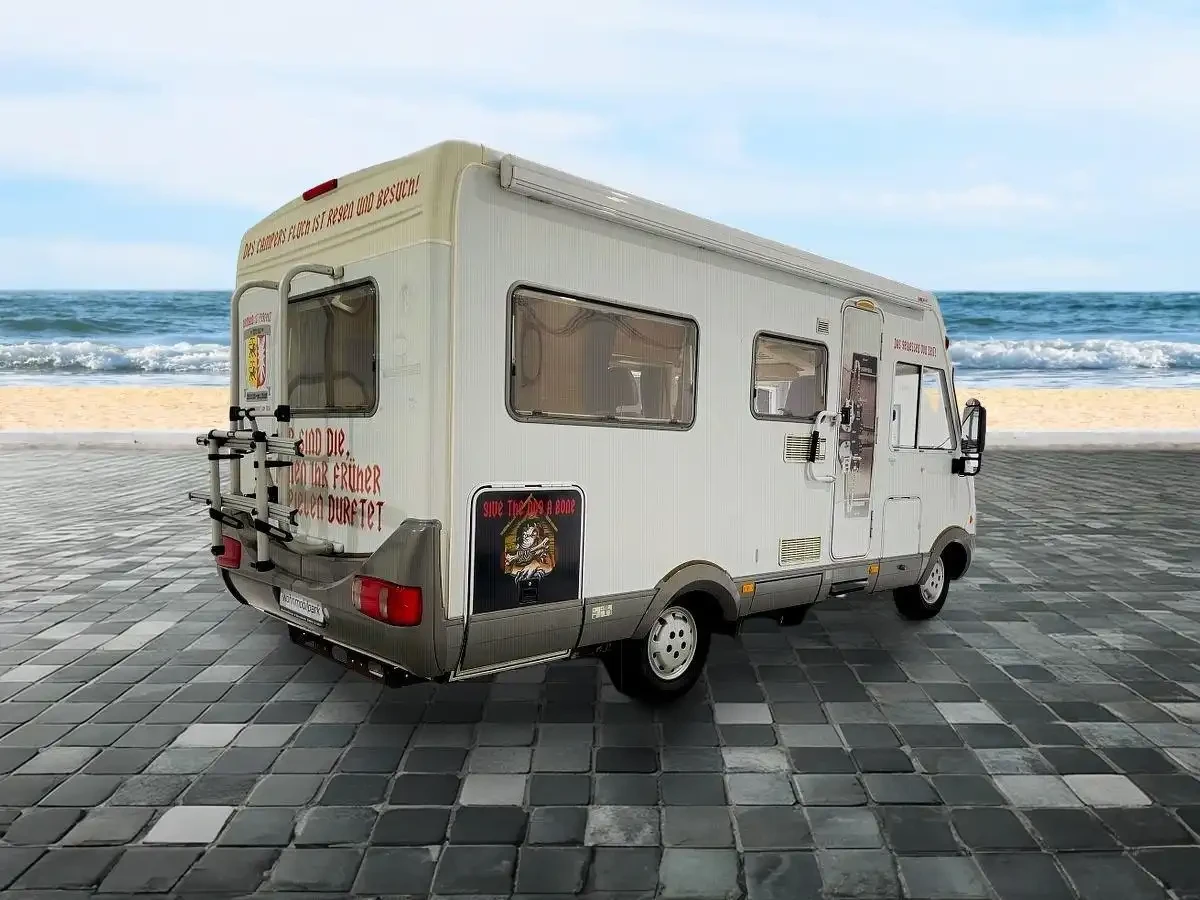 Кемпер HYMER / ERIBA АВТОМАТИК, снимка 3 - Каравани и кемпери - 56125422