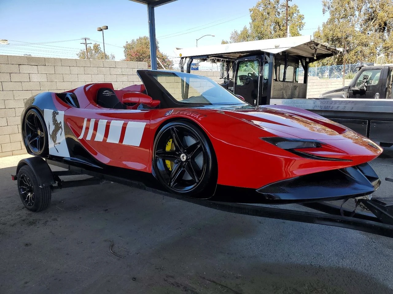 Джет Други Jetcar Ferrari - Yamaha Engine 200 HP
