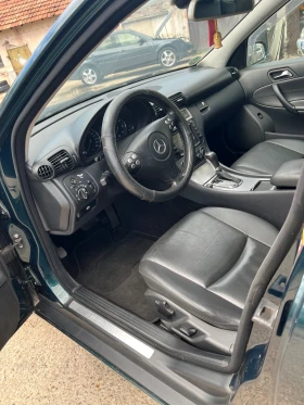 Mercedes-Benz C 180 КОМПРЕСОР//АВТОМАТИК//КОЖА//ГАЗ//НОВ ВНОС, снимка 7