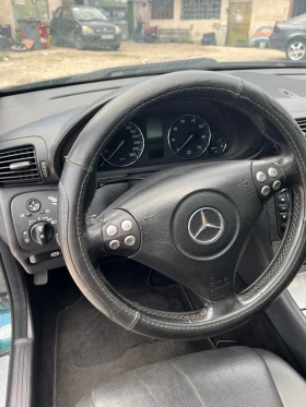 Mercedes-Benz C 180 КОМПРЕСОР//АВТОМАТИК//КОЖА//ГАЗ//НОВ ВНОС, снимка 8