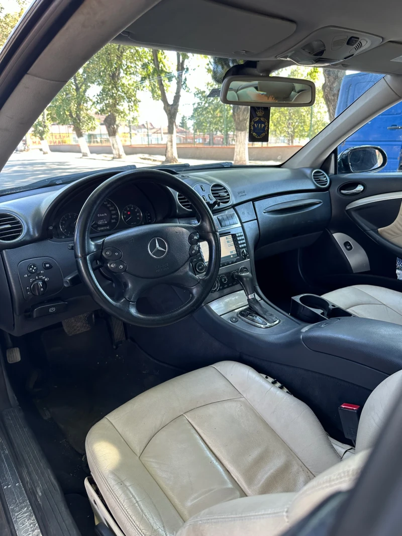 Mercedes-Benz CLK 200 kompressor Facelift ГАЗ/Navi/Кожа, снимка 10 - Автомобили и джипове - 47463591