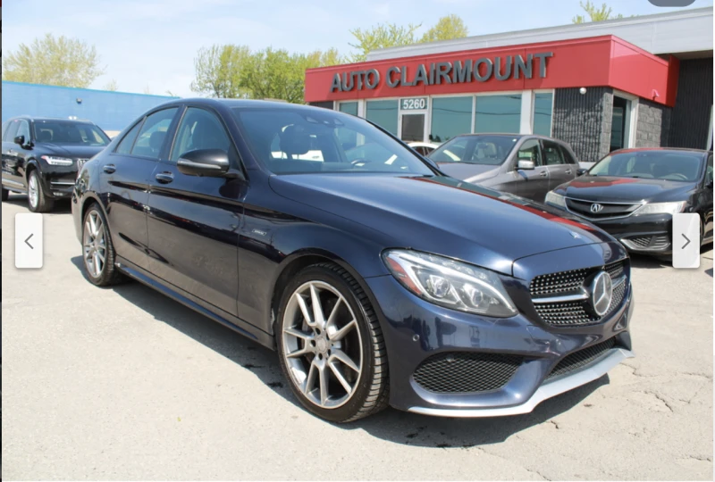 Mercedes-Benz C 450 AMG BURMESTER* DESIGNO* 4MATIC* 360КАМЕРА* LANE* ASSIS, снимка 3 - Автомобили и джипове - 52157212
