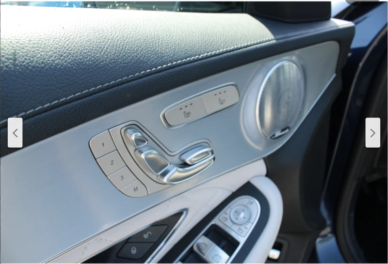Mercedes-Benz C 450 AMG BURMESTER* DESIGNO* 4MATIC* 360КАМЕРА* LANE* ASSIS, снимка 7 - Автомобили и джипове - 52157212