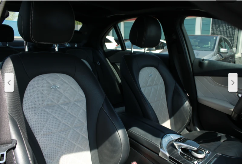 Mercedes-Benz C 450 AMG BURMESTER* DESIGNO* 4MATIC* 360КАМЕРА* LANE* ASSIS, снимка 13 - Автомобили и джипове - 52157212