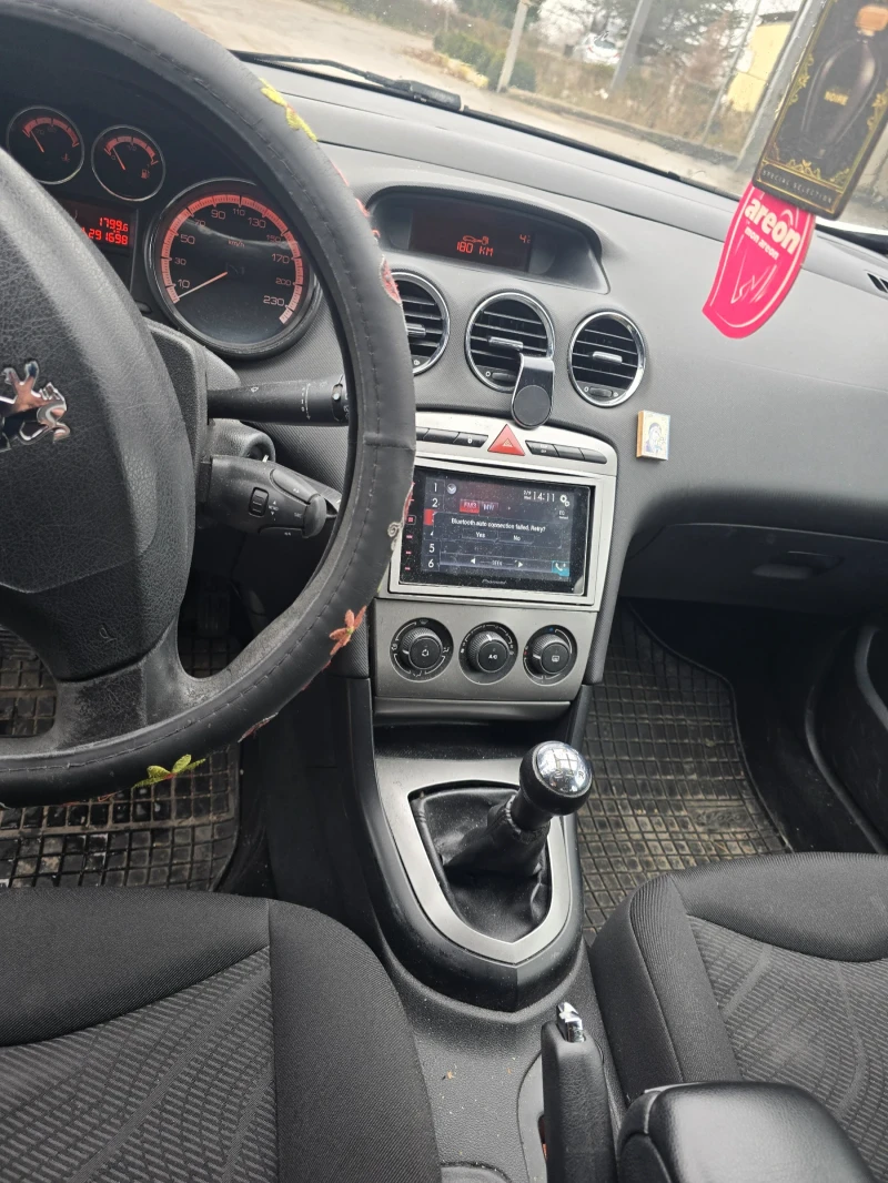 Peugeot 308 1.6 HDI, снимка 10 - Автомобили и джипове - 53200979