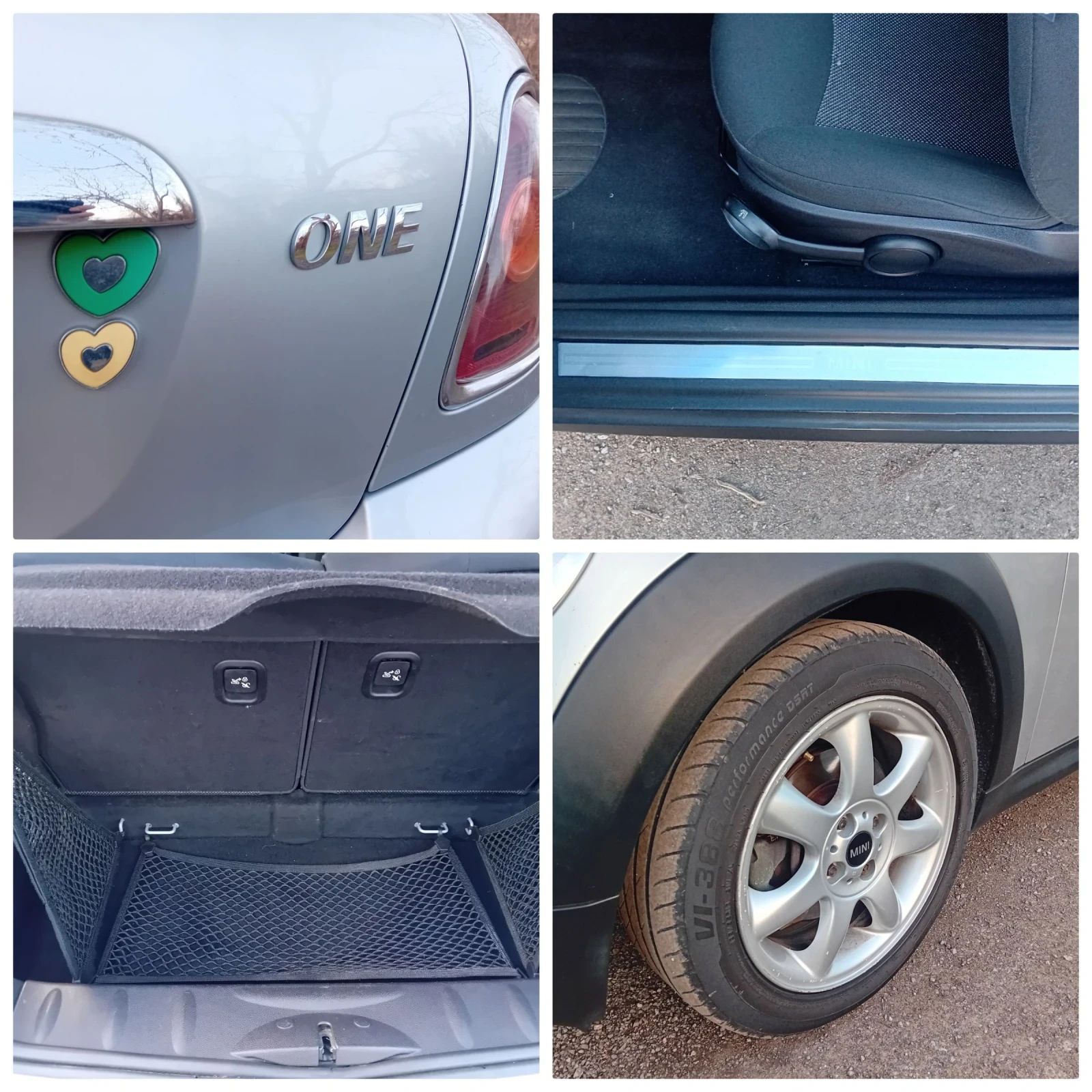 Mini One MINI ONE 6 СКОРОСТИ СТАРТ-СТОП, снимка 15 - Автомобили и джипове - 53750706