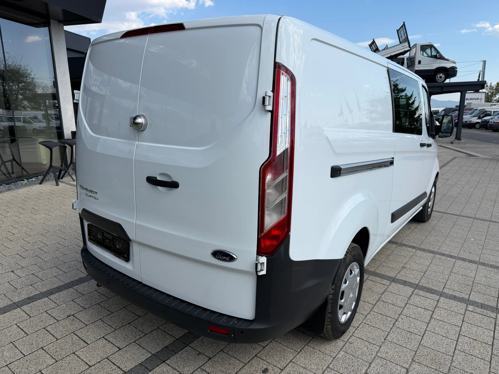 Ford Transit Custom 6 места 130кс, снимка 4 - Бусове и автобуси - 55727274