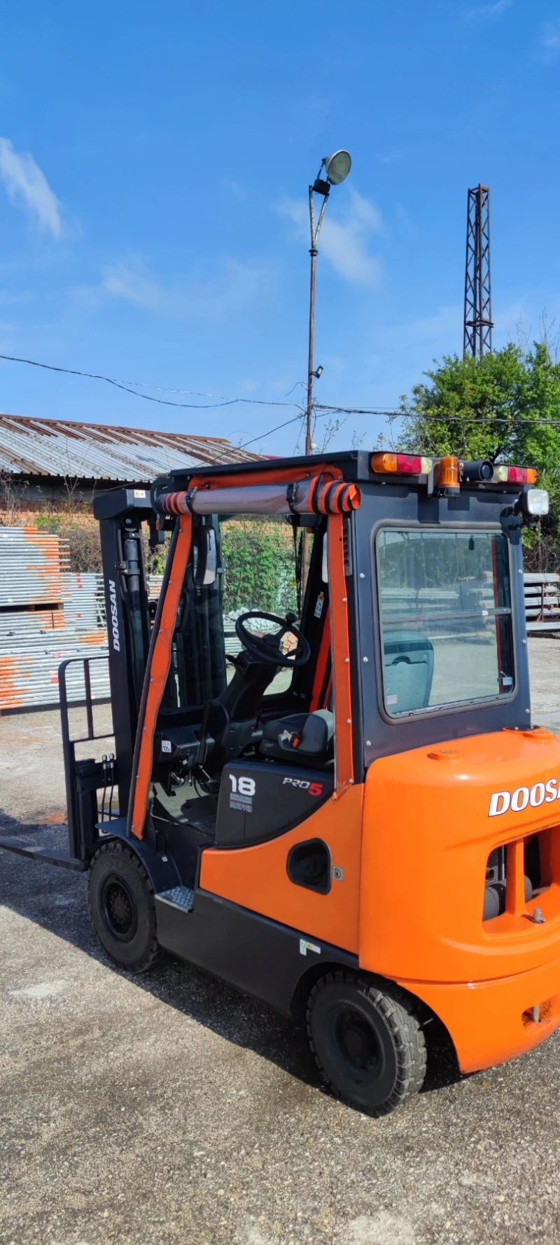 Мотокар DOOSAN Дизел, снимка 6 - Индустриална техника - 47893408