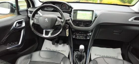 Peugeot 2008 ALURRE* 1.6HDi-115кс* 2014г* LED* ПАНОРАМА* КОЖА* , снимка 8