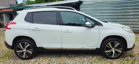 Peugeot 2008 ALURRE* 1.6HDi-115кс* 2014г* LED* ПАНОРАМА* КОЖА* , снимка 7