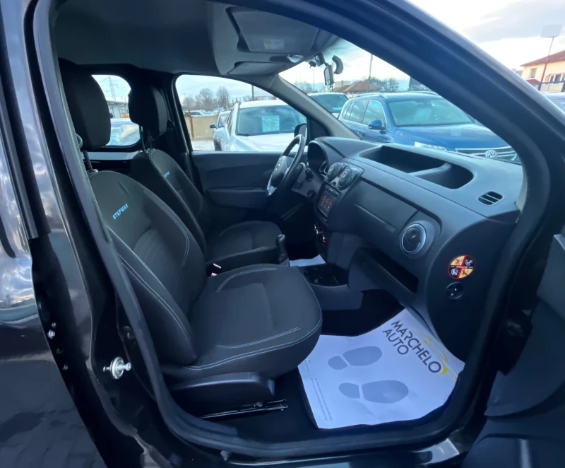 Dacia Dokker 1.2i STEPWAY* * ПЪЛНА ГАРАНЦИЯ* * EU6* * , снимка 9 - Автомобили и джипове - 53508569